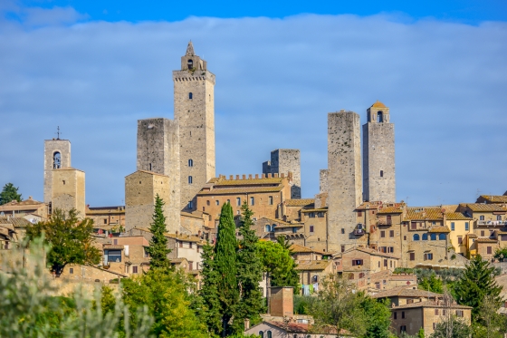 Siena, Monteriggioni, San Gimignano 
